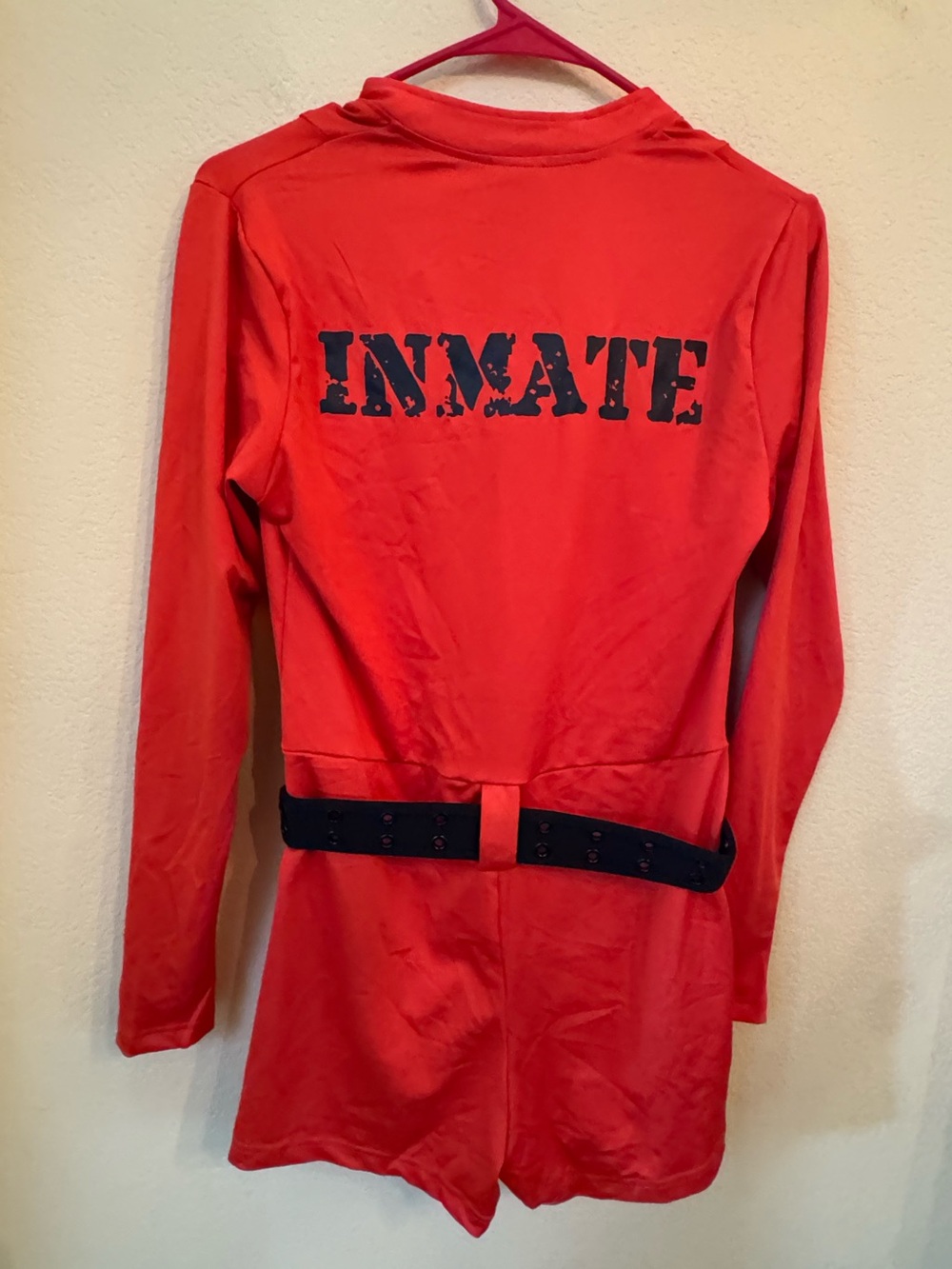 Sexy Inmate Women's Halloween Costume Size Large